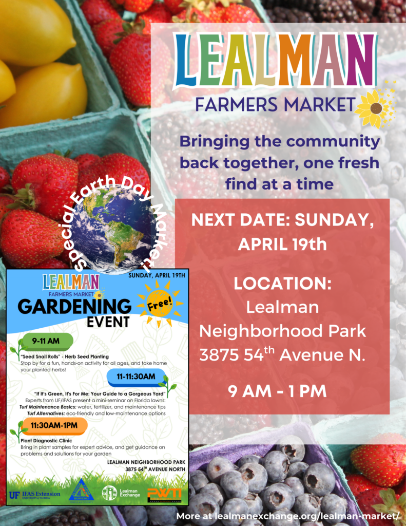 Flyer for farmers market