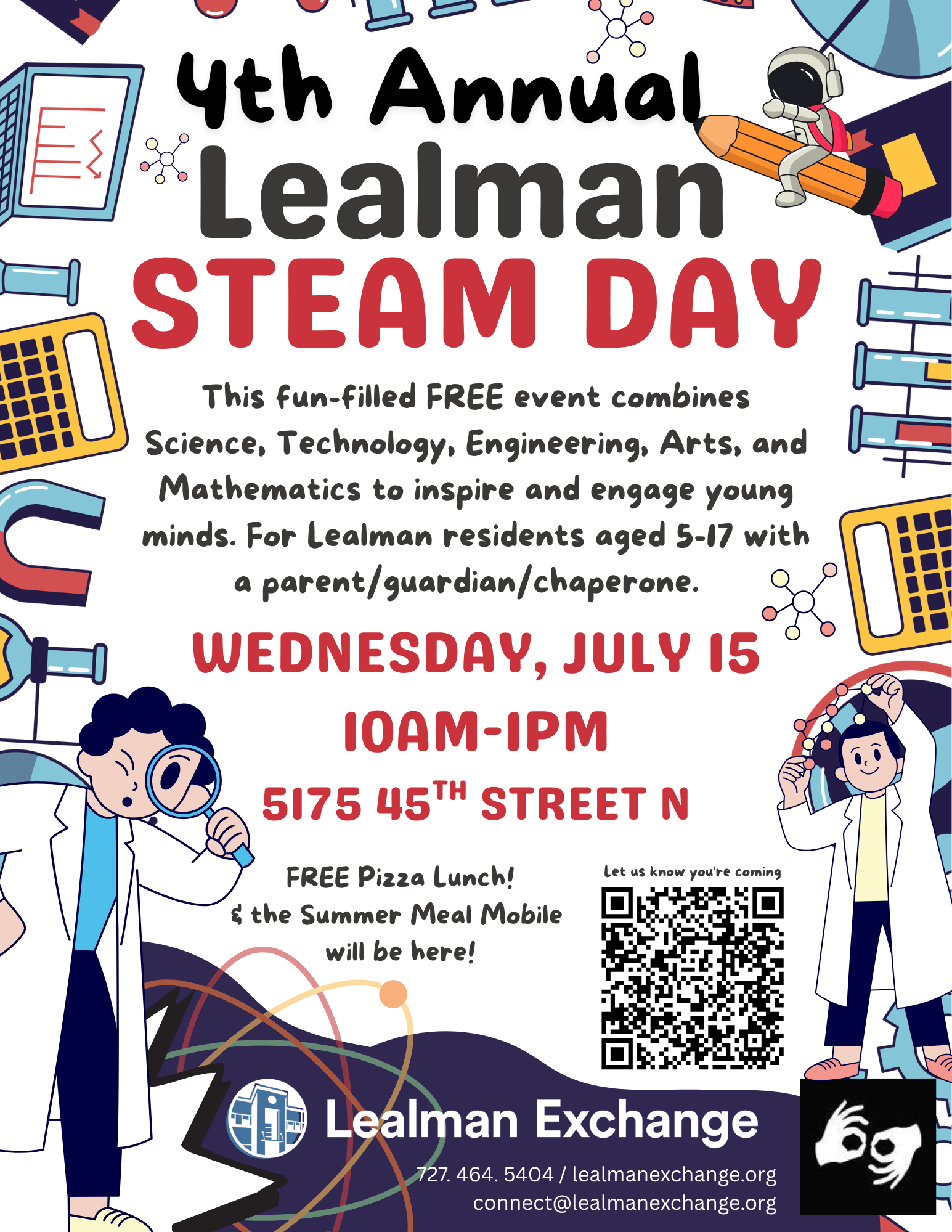 Copy of 3rd Annual Flyer for STEAM Day event