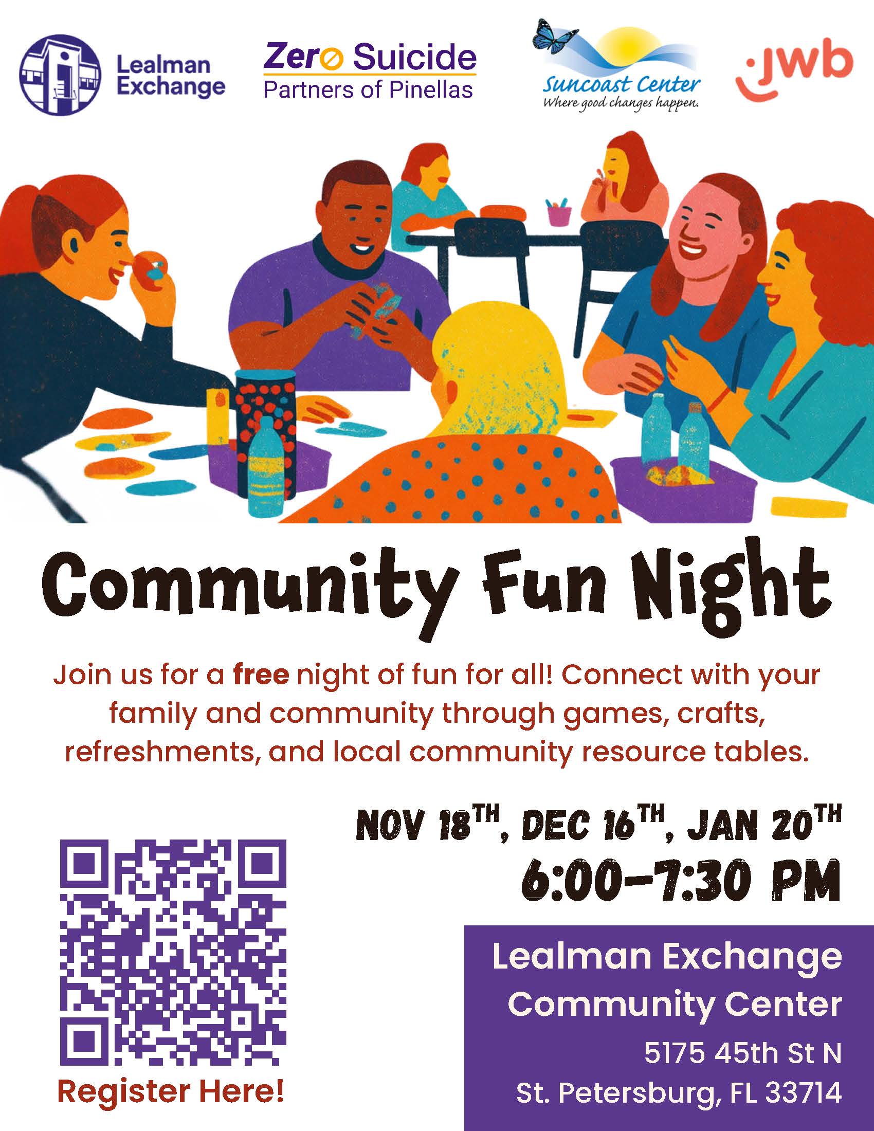 Lealman – Community Fun Night (Nov 2026 – Jan 2027)