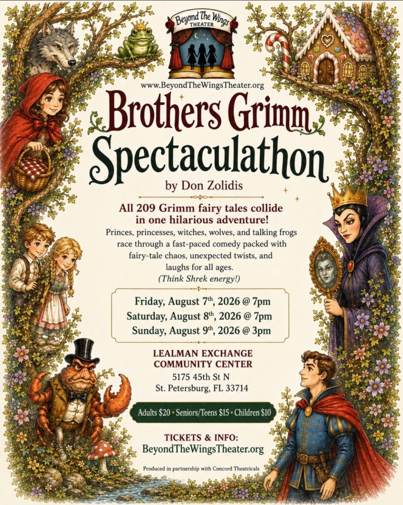 Flyer for theater production